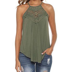 Summer Halter Crochet Top